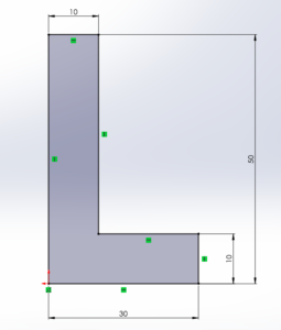 ソリッドワークスを使った3DCADの図面作成 - スケッチを作成